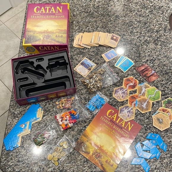 CATAN Expansion Traders & Barbarians Board Game - Picture 1 of 3